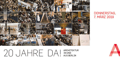 Ausgewähltes Projekt der Ausstellung “da! Architektur in und aus Berlin 2019”