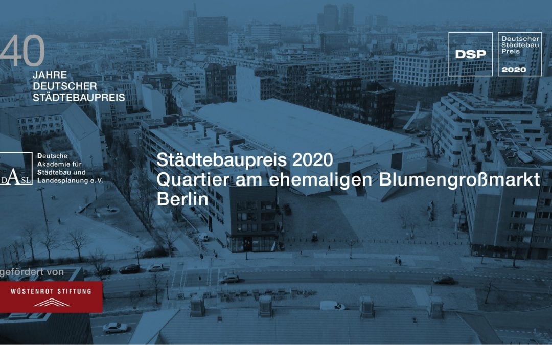 Kreativ-Quartier gewinnt Deutschen Städtebaupreis 2020