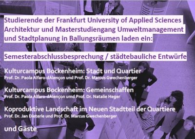 Gastkritik an der Frankfurt University of Applied Sciences am 21.07.2023