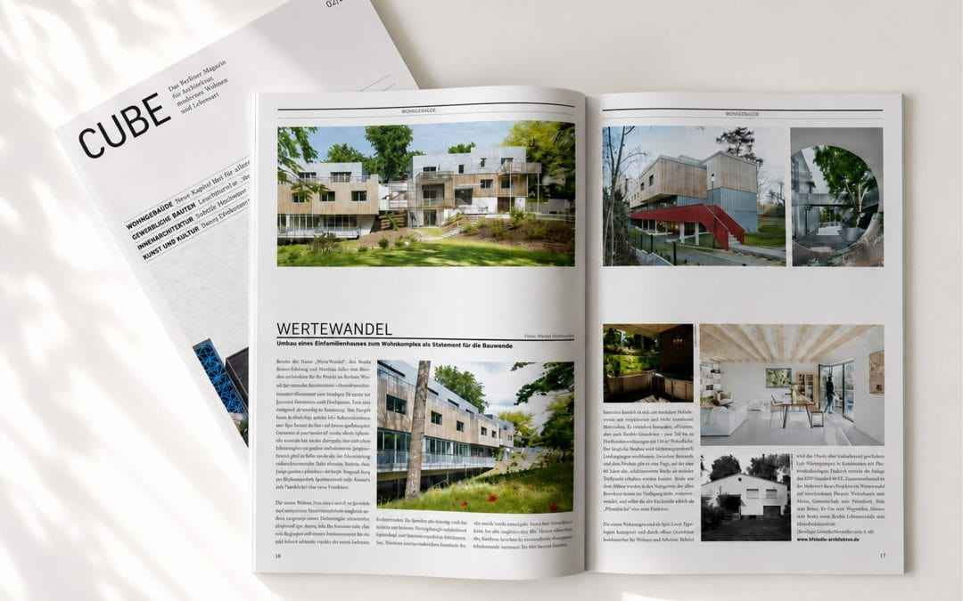 Publikation | CUBE 02|26 | WERTEWANDEL – Umbau eines Einfamilienhauses zum Wohnkomplex als Statement für die Bauwende